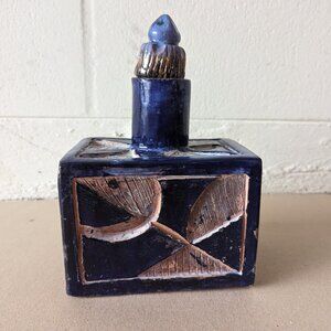 Studio Art Stoneware Pottery Signed by Dalia Condis Decorative Abstract Piece